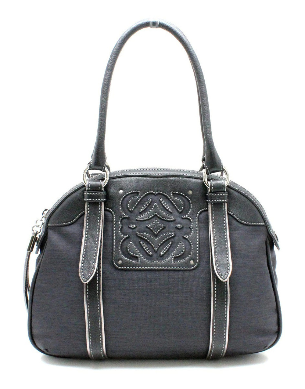 Loewe Handbag Leather Black